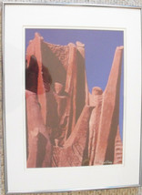 Framed Photograph of Aria Sculpture in Sedona AZ, Signed by Richard Dale... - £100.92 GBP