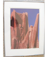 Framed Photograph of Aria Sculpture in Sedona AZ, Signed by Richard Dale... - $128.45