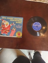 Peter Pan The Night Before Christmas Album 45-Very Rare Vintage-SHIP 24 HRS - $18.69