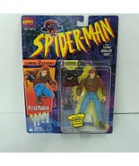 Spider-Man Animated Series Peter Parker 5&quot; Figure NEW 1994 ToyBiz Marvel - $650.93 MXN