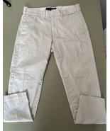 Abercrombie &amp; Fitch Stretch Light Cream Colored Pants Men’s 29Wx30L - $41.93