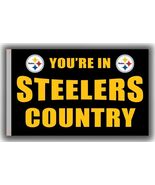 Custom Flag Football Team Souvenir Flag 90x150cm 3x5ft Steelers Country ... - $18.99