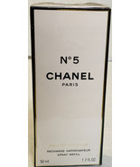 Chanel No 5 Eau De Perfum 50ml/1.7FLoz  Vaporisateur Recharge/Refill NIB... - $117.80