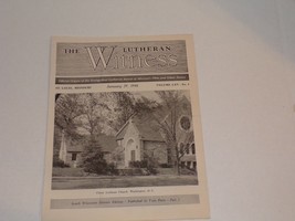 THE LUTHERAN WITNESS 1/29/1946 EVANGELICAL LUTHERAN SYNOD  - £14.92 GBP