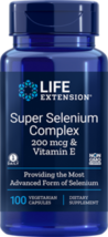 MAKE OFFER! 3 Pack Life Extension Super Selenium Complex 200 mcg heart brain E image 1