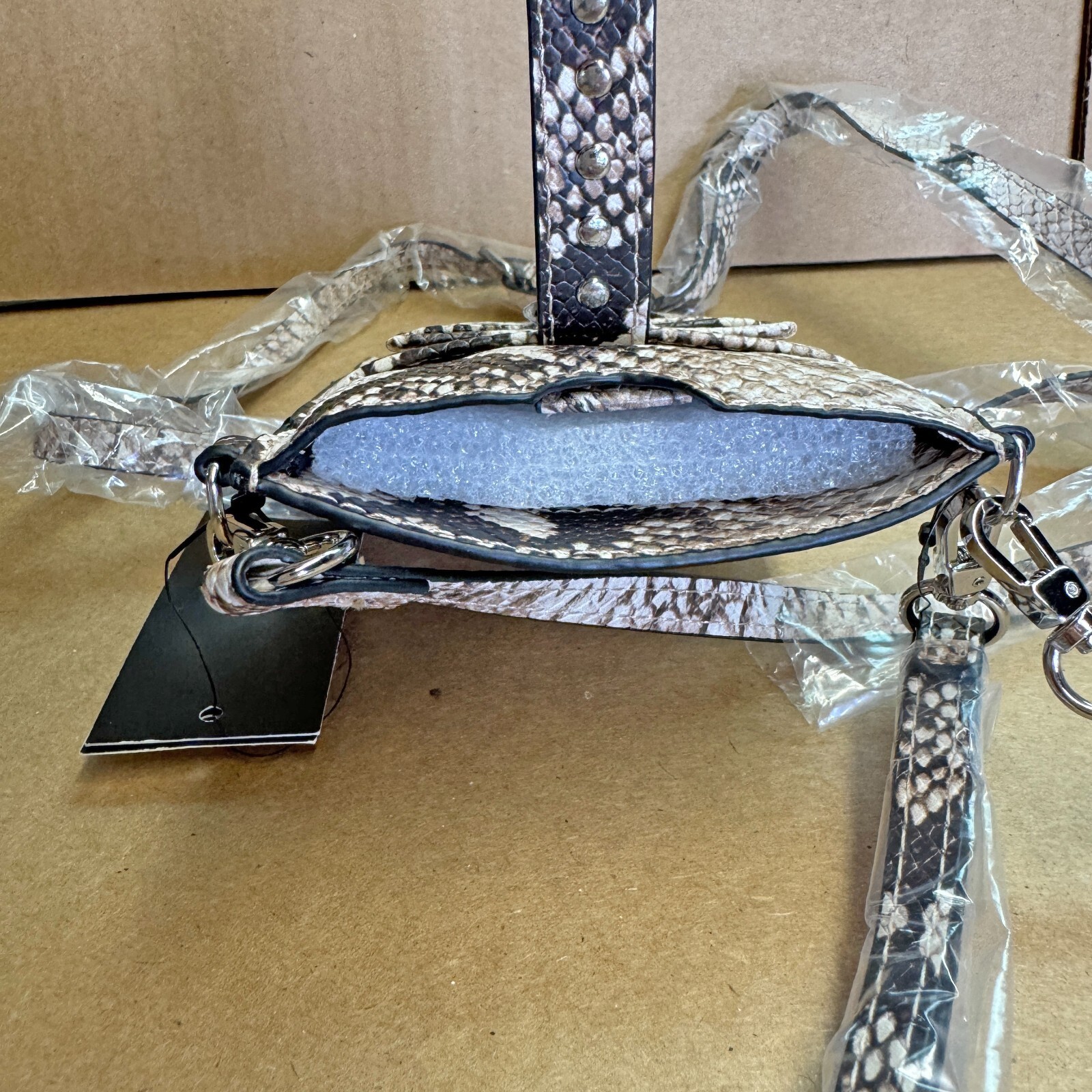I.N.C International Concepts Ashlii Phone Wristlet Crossbody – Sleek Snake Item image 6