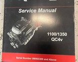 Mercury Racing 1100/1350 QC4V Service Shop Repair Manual OEM 90-8M8025272 - $99.99