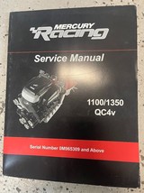 Mercury Racing 1100/1350 QC4V Service Shop Repair Manual OEM 90-8M8025272 - $99.99