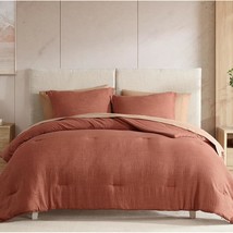 Queen Comforter Set - 7 Pieces Comforter Queen Size, Solid Bedding Set F... - £86.98 GBP