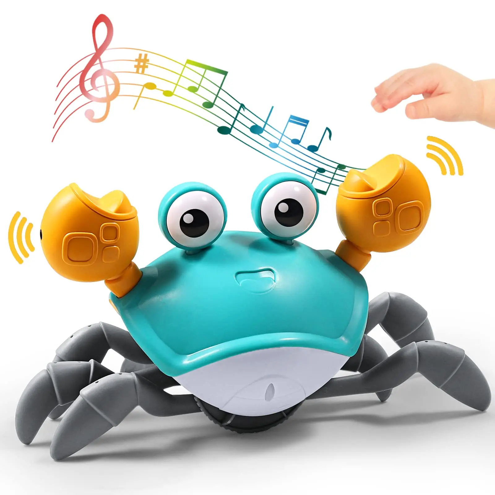 Kids Musical Induction Escape Crab Crawling Toy Baby Electronic Pets &amp; Clockwork - £22.13 GBP+