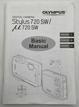 Olympus Stylus 720 SW U Owners Basic Manual Digital Camera Instruction Book - £9.83 GBP