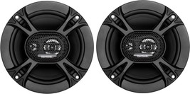 SSL EX365 6.5&quot;&quot; 150W 3 Way Car Coaxial Audio Black Speaker Pair with Pol... - £39.72 GBP