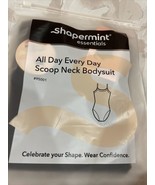 shapermint all day every day scoop neck bodysuit- Black size- medium - $40.61 CAD
