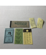 Kennywood amusement park paper ephemera ride tickets Grandmother&#39;s proph... - €16,87 EUR