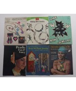 Jewelry Making Caft books / booklets Lot of 6 Pearls Fun and Fancy Brass... - $13.16 CAD