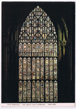 Postcard York Minster The Great East Window York England UK - £2.34 GBP