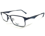 Flexon Kinder Brille Rahmen CAPRICORN 412 Blau Rechteckig Voll Felge - $64.89
