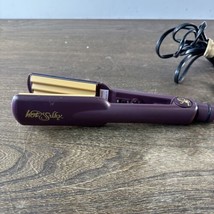 Hot n Silky Ceramic Crimper Crimping Iron - Waves Wavy Hair 234151 Tested Used - £11.86 GBP