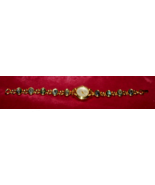 Lovely Working Avon Goldtone Quartz Ladies Wrist Watch w/Abalone Type Ba... - $75.00