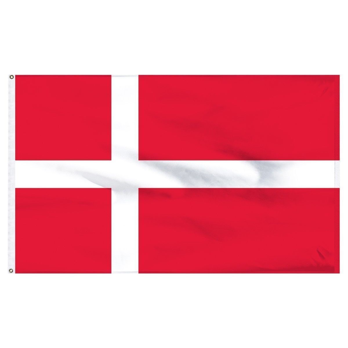 Primary image for 3x5ft Denmark Danish European Flag 150D polyester Grommets fade resistant