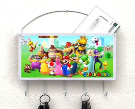 Super Mario Mail Organizer, Mail Holder, Key Rack, Mail Basket, Mailbox - $372.35 MXN