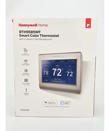 Honeywell RTH9585WF Smart Color Thermostat Custom Color Background Silver - $123.41 CAD