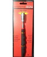 New 8 Lb Lift Lighted Magnetic Pick Up Hand Tool Sweeper Retractable Bra... - $108.41 MXN