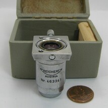 Reichert Mscope Objective w/Case &amp; Interferometer Mt Nr463341 Plan2.8/0.... - £102.21 GBP