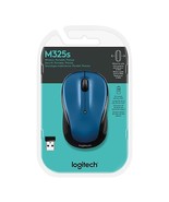 Logitech M325s Wireless Mouse, 2.4 GHz with USB Receiver, Blue - Open Box - £8.05 GBP
