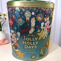 Jolly Holly Days! DisneySea Christmas 2021 Limited Edition Tin Box (14.5... - $35.00