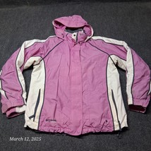 Columbia Vertex 3 in 1 Hooded Ski Parka Women Size Large Pink Interchange - $32.34