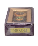Handmade Neroli Fragrance Natural Solid Perfume 2 Mini Brass Jar Body Sp... - £7.58 GBP