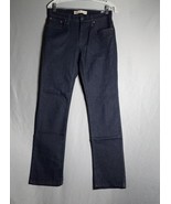 Levi&#39;s 512 Slim Taper Boy&#39;s Medium Dark Wash Denim Jeans Size 16 Reg 28X28 - £12.69 GBP