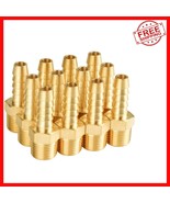 Durable Brass 3/8&#39;&#39; Hose Barb Fittings - Leak-Proof NPT Male Adapter Kit - $686.90 MXN