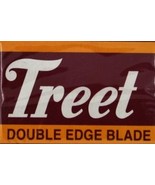 100 Treet Carbon Steel"The Black Beauty" Double Edge Safety Razor Blades - £7.85 GBP