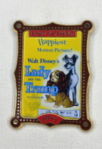 Disney 2001 DS Lady And The Tramp Poster 100 Years Of Dreams #80 Pin#8351 - £14.81 GBP
