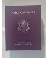 1991-S Proof $1 American Silver Eagle Proof with Box &amp; COA - $145.00