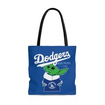 Baby Yoda-Los Angeles Dodgers Tote Bag-Baby Yoda Tote Bag-Beach Bag-Gift... - $23.60