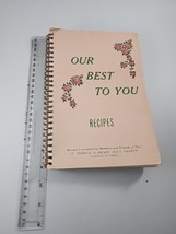 St Therese Infant Jesus Society Our Best to You Recipes 1959 Cookbook Spiral - £15.81 GBP