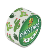 Duck Brand Printed Duct Tape, 1.88&quot; x 10 Yards, Cacti Cactus - £7.11 GBP