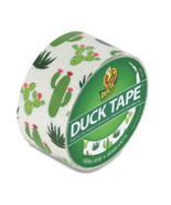 Duck Brand Printed Duct Tape, 1.88&quot; x 10 Yards, Cacti Cactus - £6.99 GBP