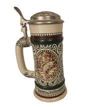 Avon Vtg Sporting Beer Stein 1978 English Setter Hunting Rainbow Trout F... - £9.33 GBP