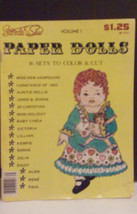 Vintage 1977 Stitch &#39;n Sew Paper Dolls Volume 1 - £7.48 GBP