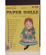 Vintage 1977 Stitch &#39;n Sew Paper Dolls Volume 1 - £7.39 GBP