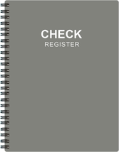 Check Register â€“ A5 Checkbook Log with Check &amp; Transaction Registers Bank - $13.85