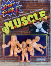 Street Fighter II M.U.S.C.L.E. Pack B Mini-Figures - Ken, Dhalsim, Balro... - $11.87