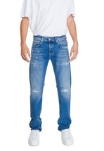 Replay Men Jeans - 38 L34 Blue Designer Fashion Denim Pants 2025 Collection - $2,386.39 MXN