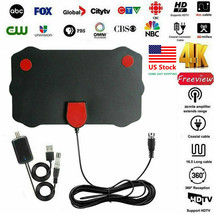 100% New Tv Antenna Newest 4K 1080P Hdtv Indoor Digital Amplified Up 360... - £15.13 GBP