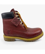 Timberland 6 Inch Premium Brown Textured Mens Boot Football Waterproof C... - $275.80 CAD