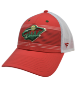 Minnesota Wild Fanatics NHL Iconic Grid Hockey Adjustable Trucker Hat - £17.42 GBP